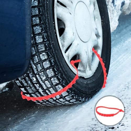 20pcs Rubber Snow Chains for Cars Universal Fit Tire Traction - Image 7