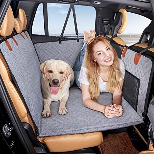YJGF Hard Bottom Dog Car Seat Cover by YJGF