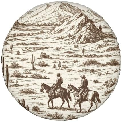 Spare Tire Cover，Wild West Camper Spare Tire Cover Waterproof Sun Protection - Image 7