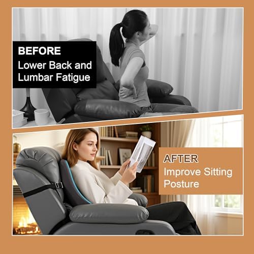 HOMBYS Extra Long Lumbar Support Pillow - Image 6