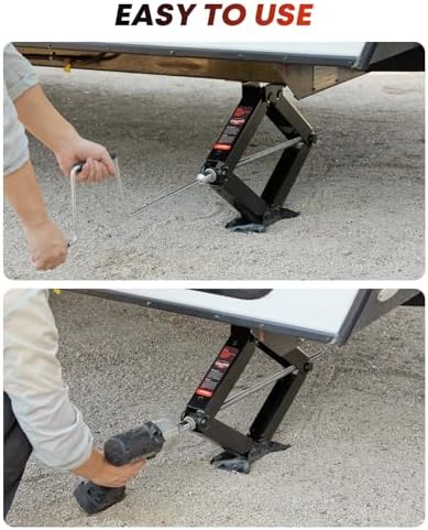 Kohree 9500 lbs RV Stabilizer Jacks 24", Heavy Duty - Image 4
