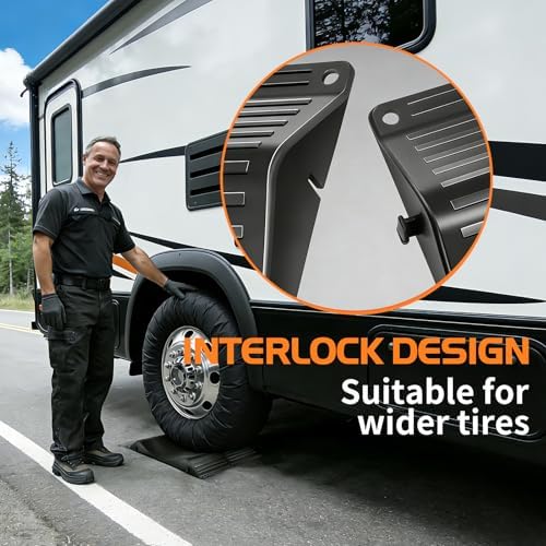 Tire Cradles Set of 4Pack Anti-Slip Pads Tire Saver Ramps - Image 4