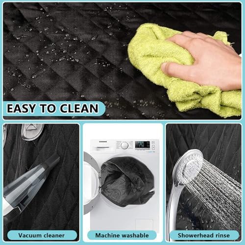 SNZ Dog Car Seat Cover for Back Seat, Waterproof Pet Seat Protector - Image 6