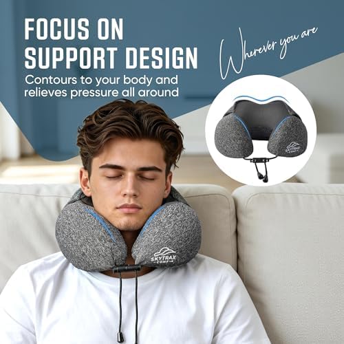 SkytraxComf® Travel Neck Pillow - Image 4