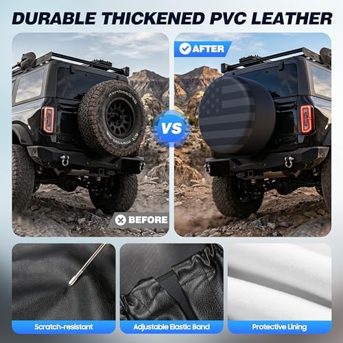 Moonet 15" Spare Tire Cover - Image 5