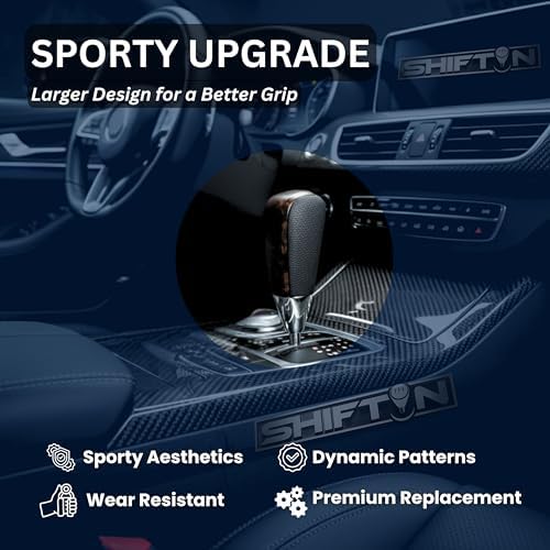 Leather and Wood Gear Shift Knob - Image 2