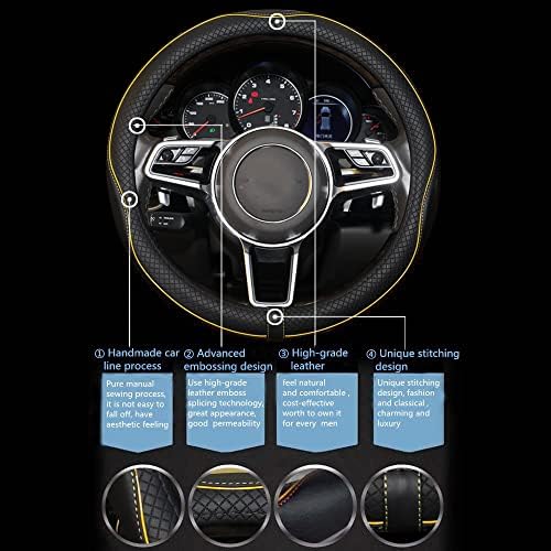 Gomass Car Steering Wheel Cover, Breathable, Heavy Duty, Full Surround - Image 5