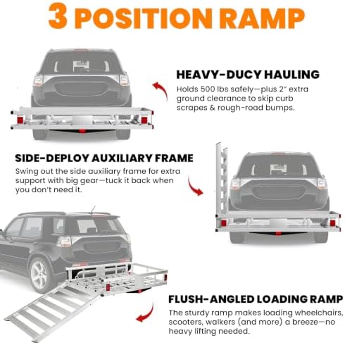 Trailer Hitch Cargo Carrier - Image 4