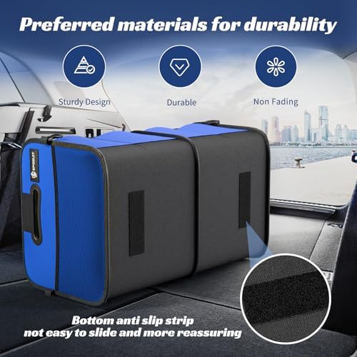 Sposuit Trunk Organizer for Car - 70L Collapsible Sturdy Car Storage - Image 3