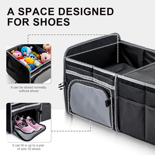 Bold Color Block Trunk Organizer | 95L - Image 3