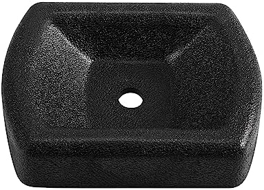 LEORAY Jack Wheel Chock, Reinforced Rubber Jack Caster Wheel Dock - Image 4