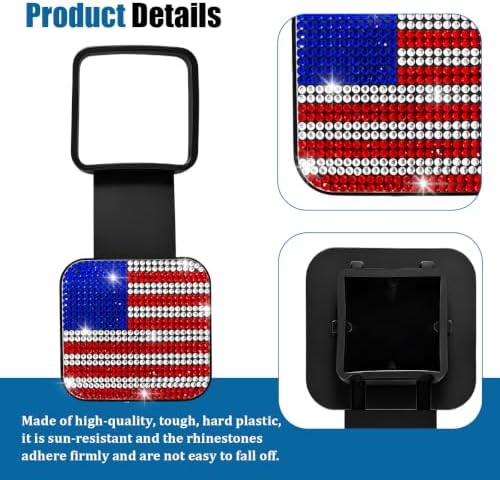 Bling 2" Trailer Hitch Cover - Image 4