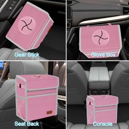 Femuar Leak Proof Car Trash Can - Image 4