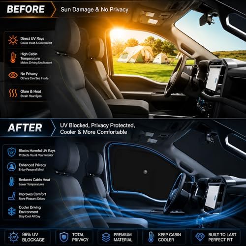 2026 Upgraded Front Side Window Shade - Image 3