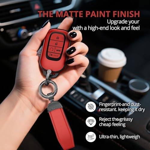 for Honda Key Fob Cover Accessories- Matte TPU Key Fob Cover - Image 5