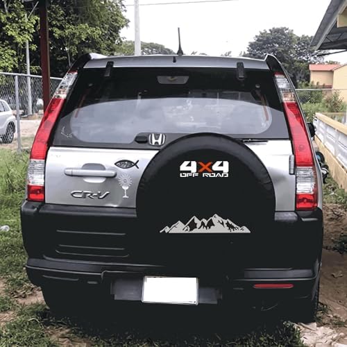 for Suzuki, Land Rover Freelander, Honda CR-V CRV Spare Tire Cover, Spare Wheel - Image 3