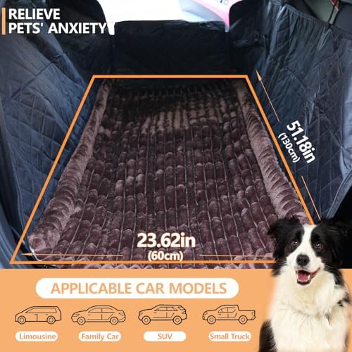 2-in-1 Dog Car Seat Cover & Dog Car Pet Bed Mat - Image 6
