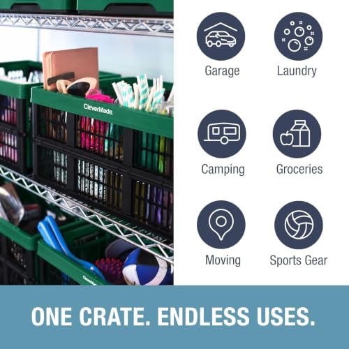 CleverMade Collapsible Utility Crates - Image 2
