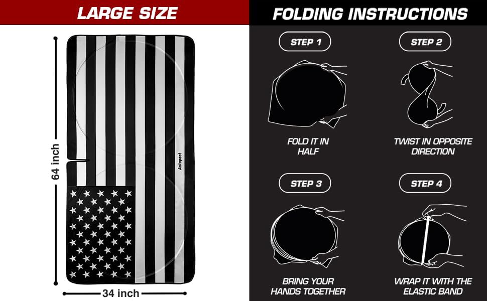 Autopect Windshield Sun Shade - Image 5