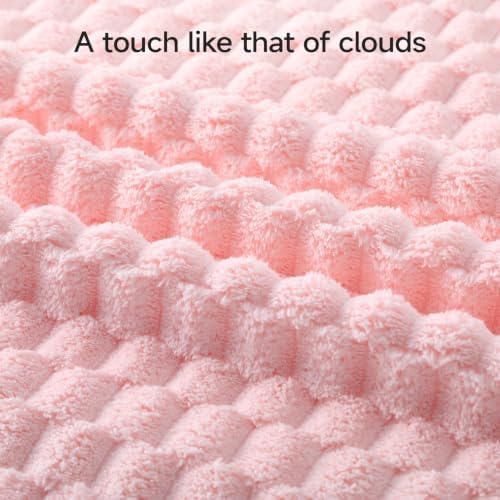 REDKISS Pink Microfiber Bath Towels Lagre - Image 4