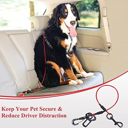 VIVAGLORY Dog Seatbelt Tuffbelt Dog Car Harness - Image 6