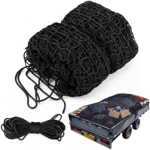 SATINIOR 12 x 8 ft Heavy Duty Cargo Net Truck Bed Network Cover by SATINIOR