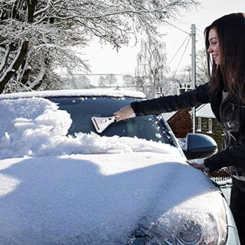 ZONETECH Heated Car Window Ice/Snow Scraper Extendable Auto Windshield Heated - Image 6