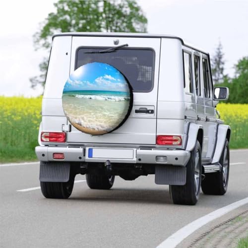 Sunny Beach Spare Tire Cover 15 inch Wheel Beautiful Beach Protectors - Image 5