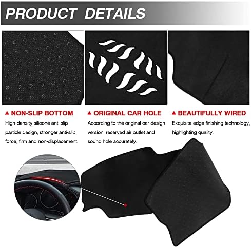Autorder Dashboard Cover Mat for Mazda 3 2019-2025 Accessories Dash Cover - Image 6