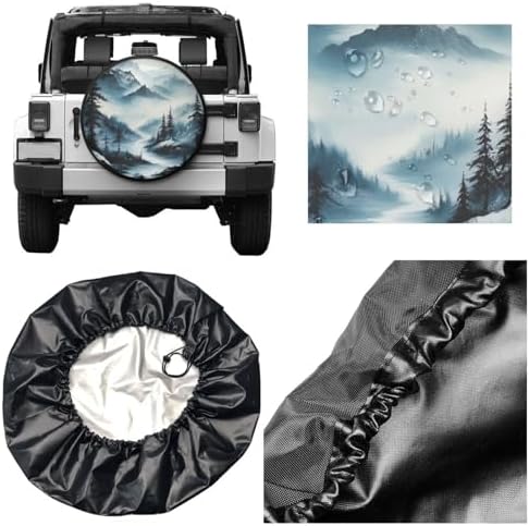 Misty Mountain Spare Tire Cover - Image 3