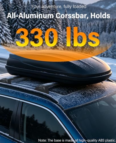 330lbs Lockable Roof Rack Cross Bars Compatible - Image 3