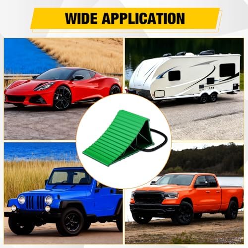 Nilight Wheel Chocks, Heavy Duty Wheel Stopper - Image 7