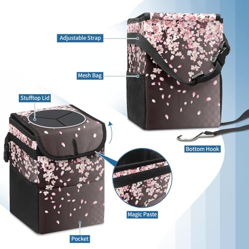 Car Trash Can – Multi-Purpose, Lightweight and Portable - Image 5