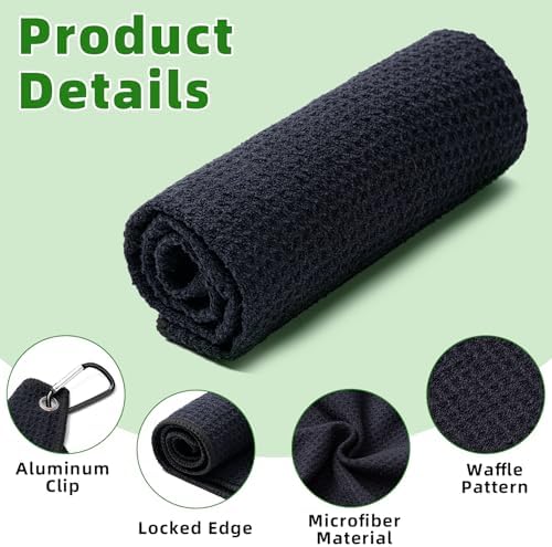 Husfunov 3 Pack Golf Towels - Image 3