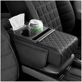 5-in-1 Car Center Console Cover, Phone Holder, Car Tissue Holder, Leather by Unknown