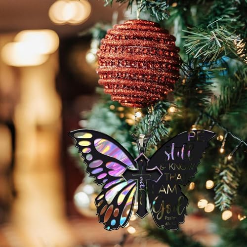 Butterfly Car Hanging Ornament, Hanging Charm Home Decoration Keepsake - Image 3