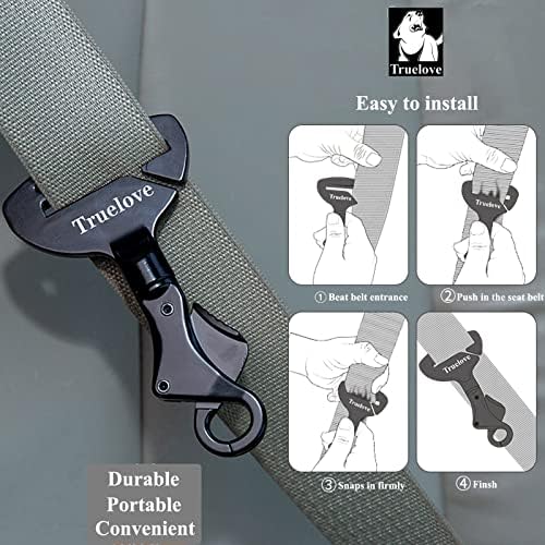 Truelove Vehicle Seat Belt Safety Buckle Lock, Dog Seat Belt Clip Universal Dog - Image 5