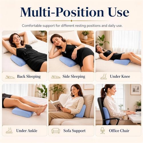 vamorry Lumbar Pillow for Sleeping, Lumbar Support Pillow for Bed for Back Pain - Image 6