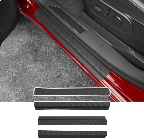 4PCS Door Sill Protector Compatible by CZmenghe