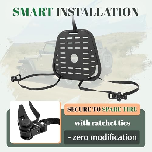 Spare Tire Molle Panel Compatible - Image 3