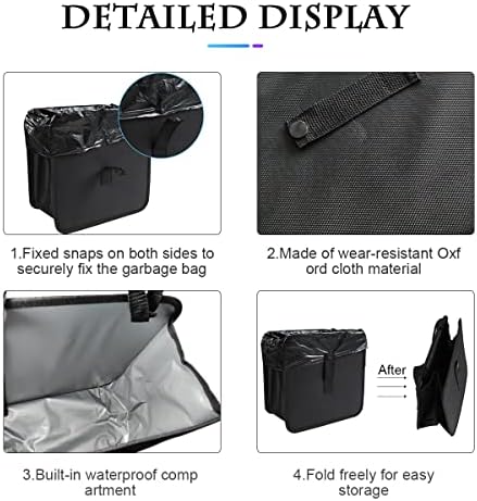 Fekey&JF Foldable Waterproof Car Trash Can - Image 3