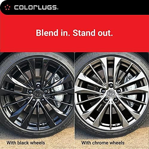 ColorLugs Vinyl Lug Nut Cover | Black | Flexible Fit Wheel Lug Nut Cap | Fits - Image 5