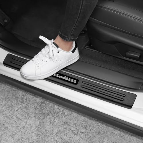 4PCS Door Sill Protector Compatible by Hugeek