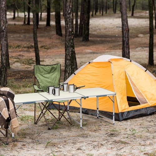 6.0 Ft Folding Portable Camping Table - Image 7