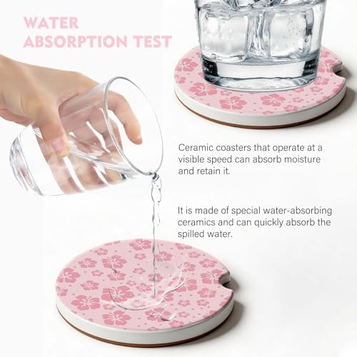 2 Pack Car Coasters for Cup Holders, Cute Car Accessories Interior - Image 3
