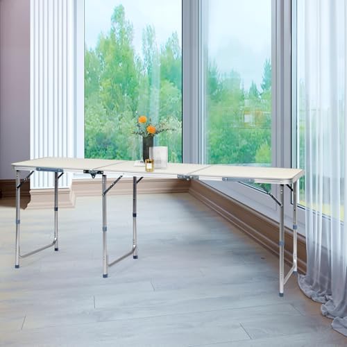 6.0 Ft Folding Portable Camping Table - Image 2