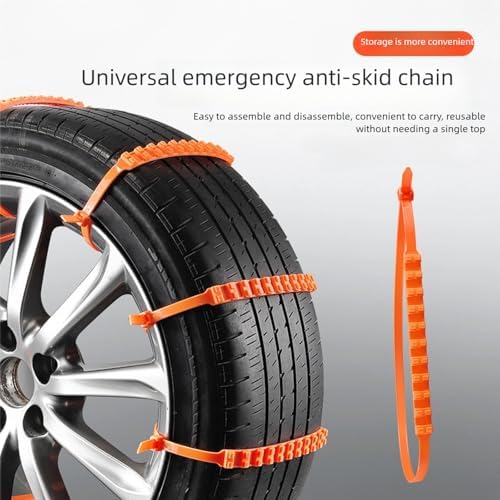 10PCS Universal Anti-Skid Snow Tire Chains, 2026 New Portable Emergency - Image 4