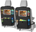 lebogner Back Seat Cover for Kids + 6 Pocket Storage Organizer, 2 Pack X-Large by lebogner