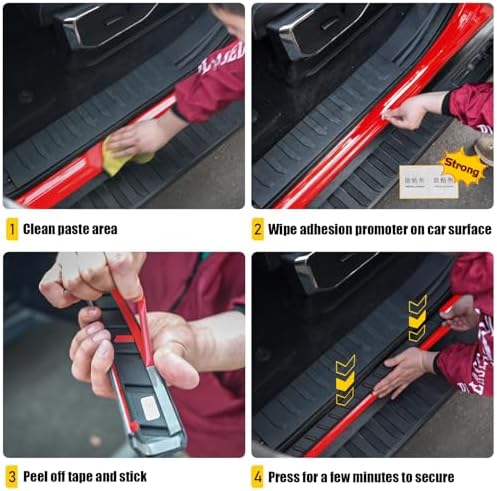 Door Sill Protector for 2021-2025 2026 Ford F150 SuperCrew Cab - Image 5