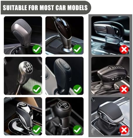 JOYCOURT Car Gear Shift Hoodie Auto Shifter Knob Cover - Image 3